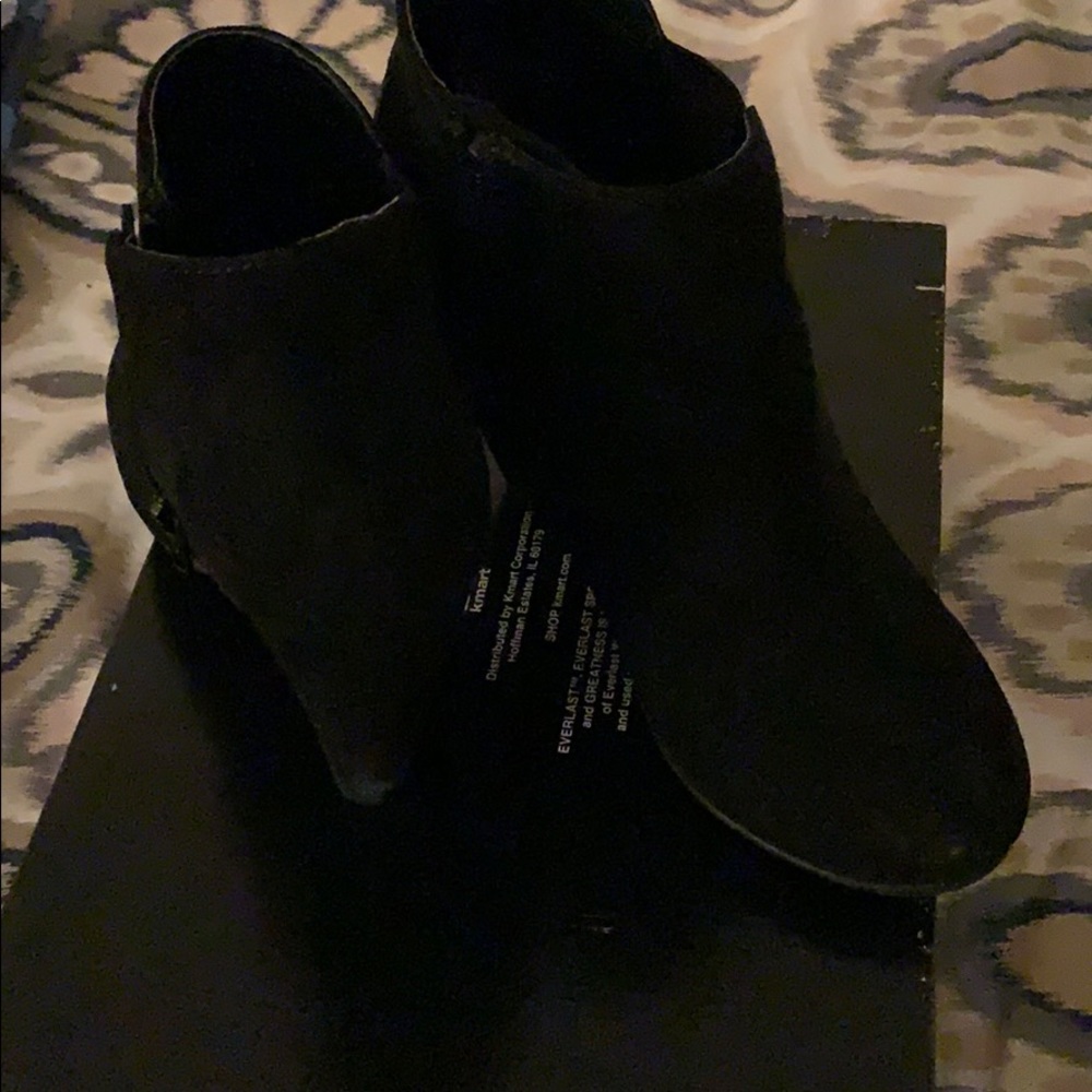 Black booties